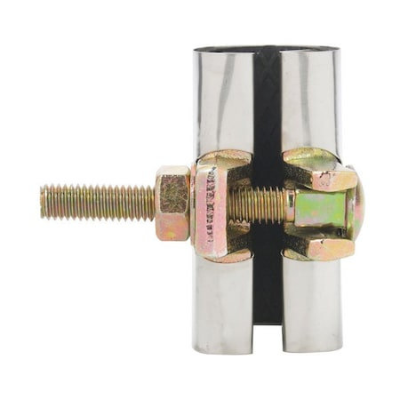 B & K B&K 1 in. Galvanized 430 Stainless Steel Pipe Repair Clamp 160-605